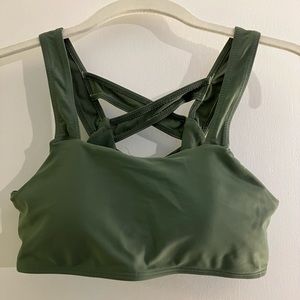 Green Swim Top